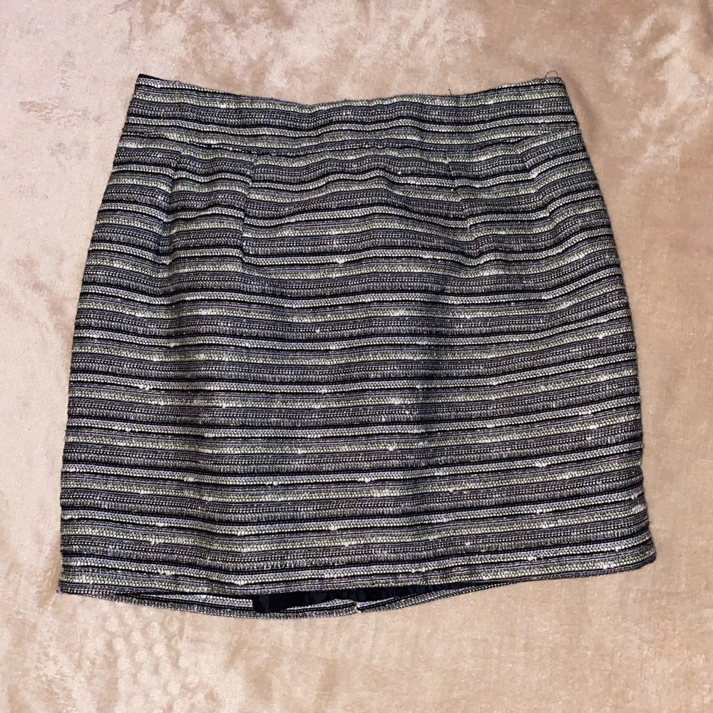 Cute Striped Mini Skirt